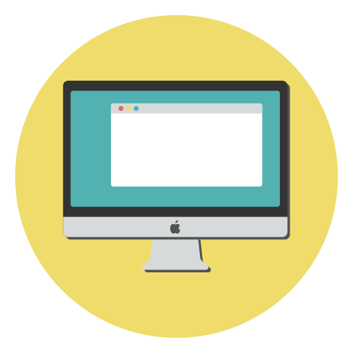 Computer, device, imac icon, mac, monitor, screen icon